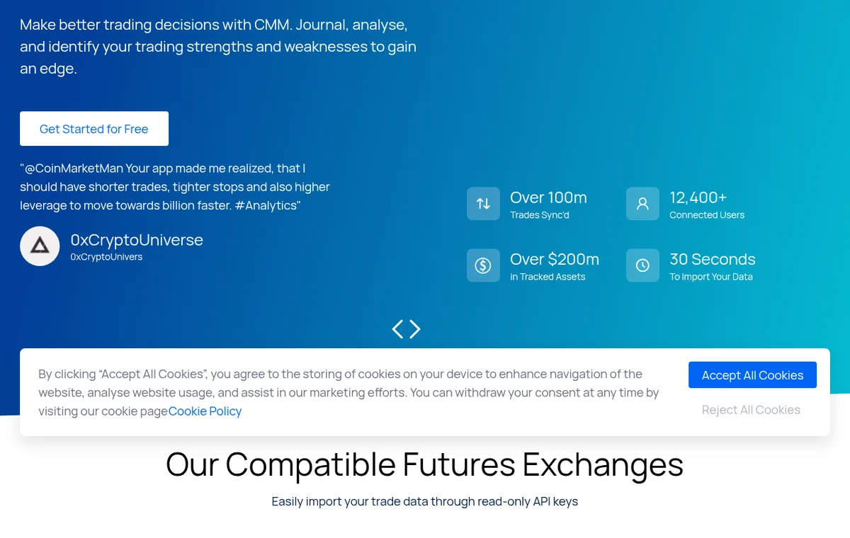 Coin Market Manager — официальный интерфейс, продолжение страницы