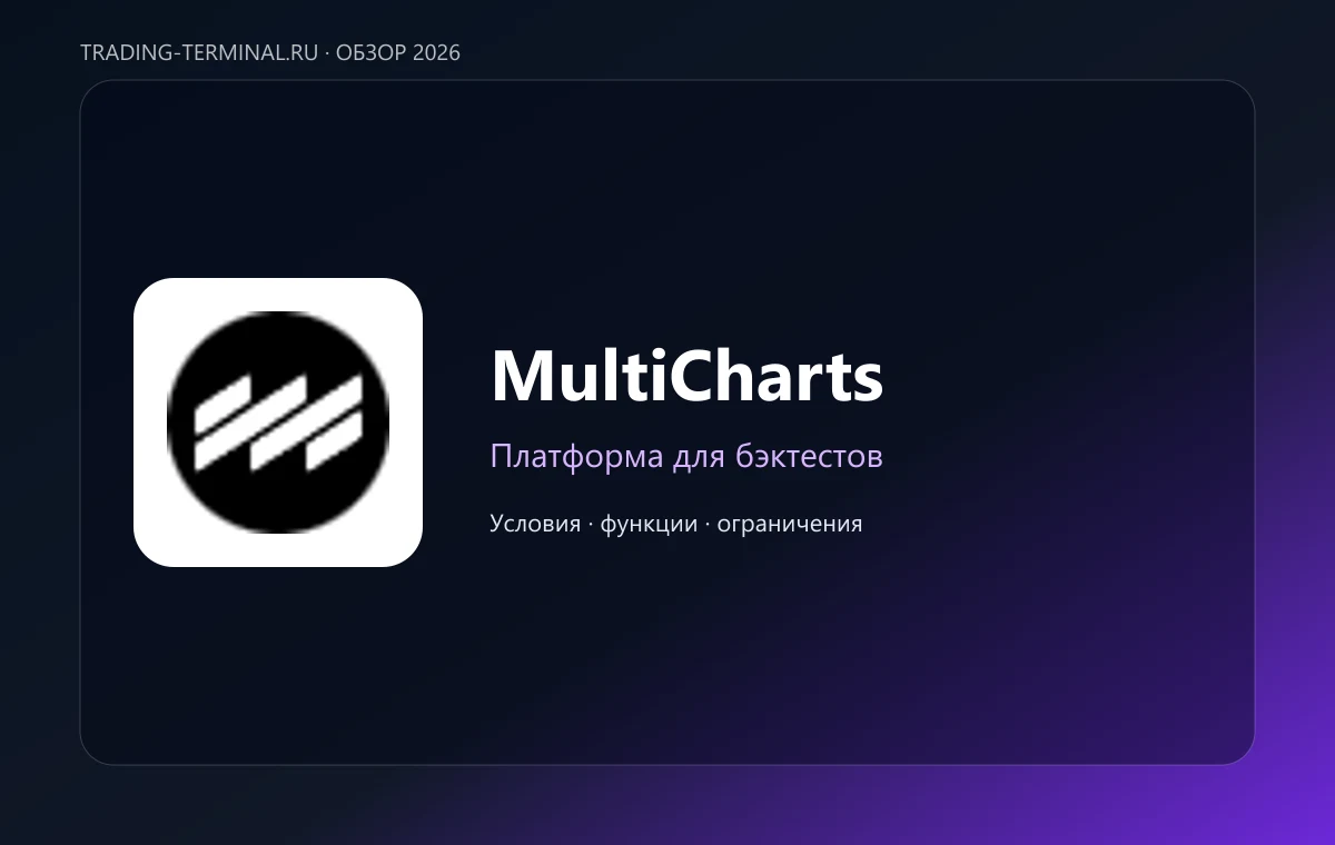 MultiCharts — обложка обзора